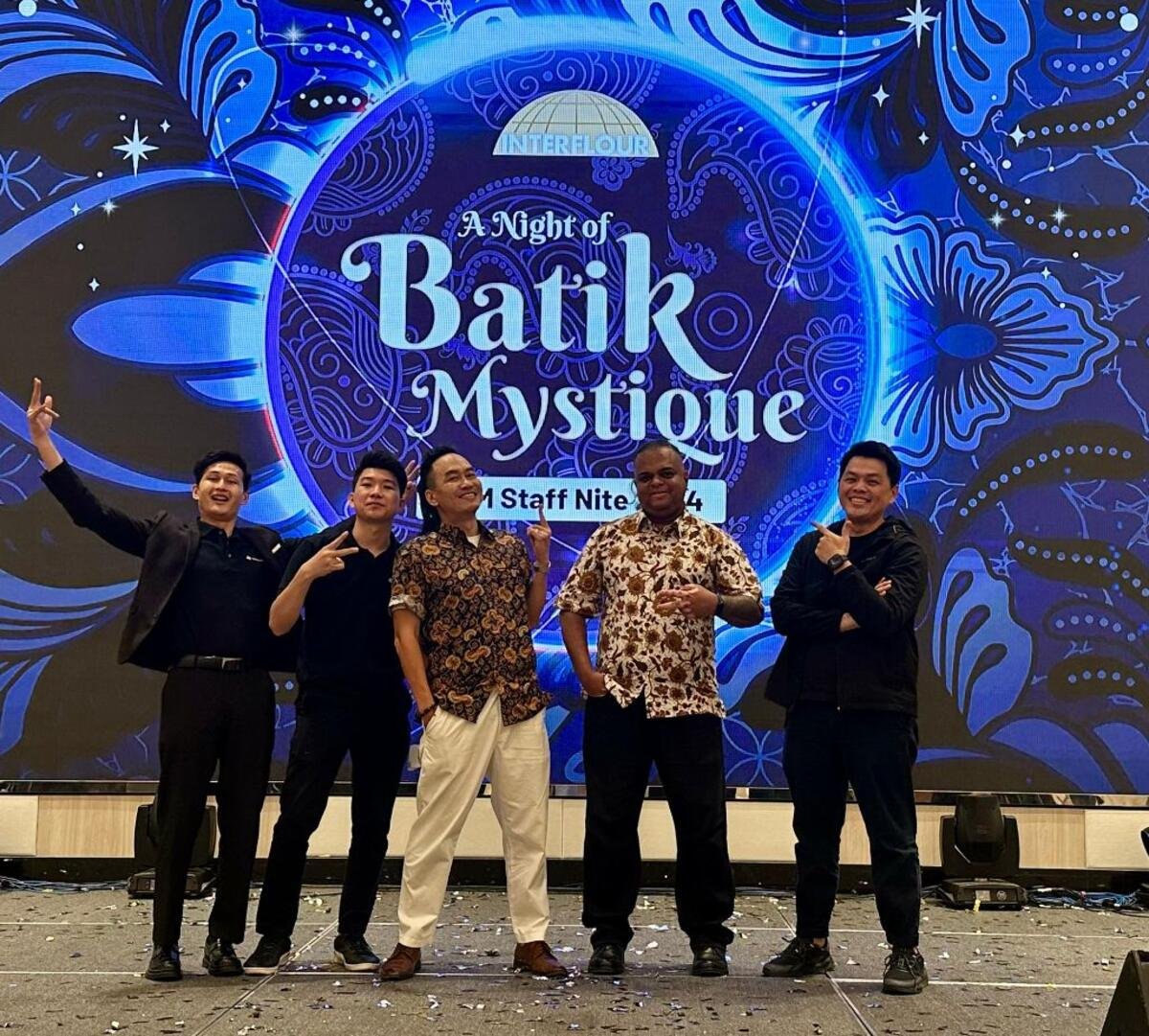 Team at A Night of Batik Mystique