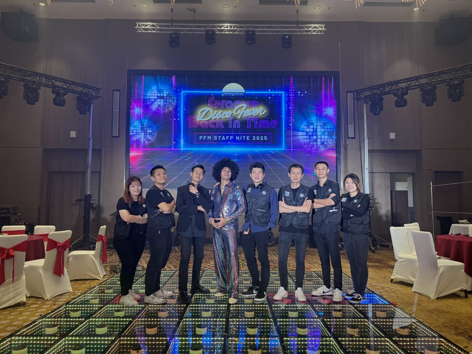 Social Scale team at PFM Staff Nite 2025